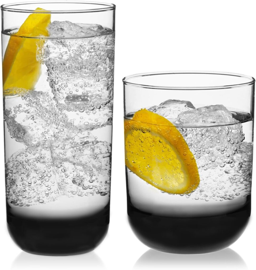 Libbey Polaris Tumbler and Rocks Glass Set: A Stylish and Practical Choice for Everyday Use